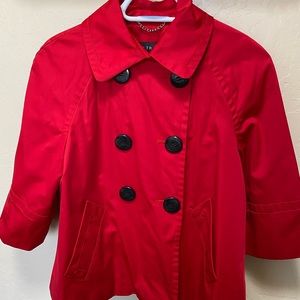 EllenTracy nylon/polyester short style jacket.